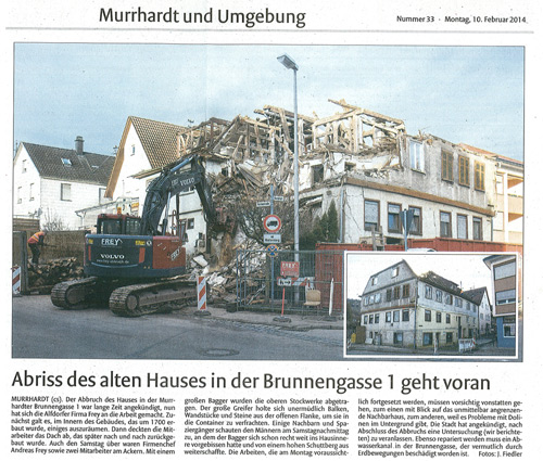 Abbris Brunnengasse  Murrhardt